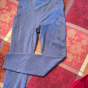 Lululemon athletica Gray Athletic Leggings with side pockets